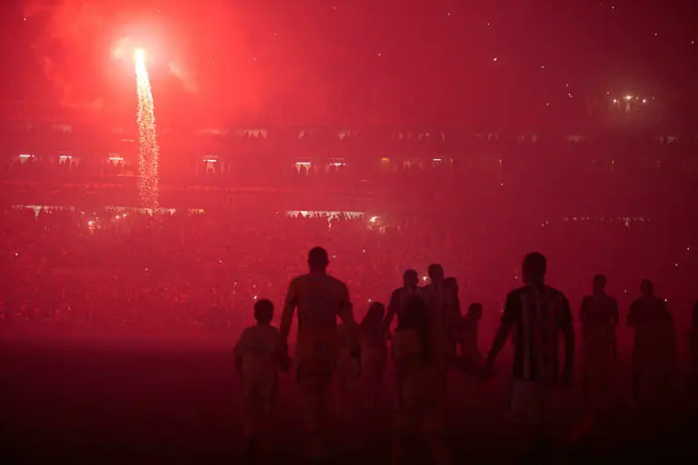 Le Monumental en feu pour River Plate Atlético Mineiro en demi-finale retour de la Copa Libertadores.