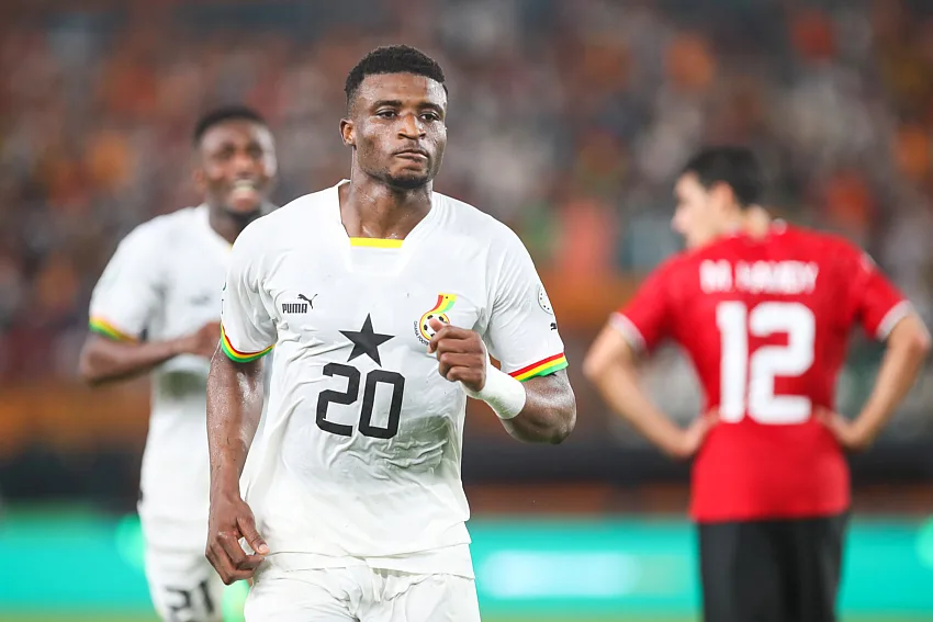 Mohammed Kudus avec le Ghana.