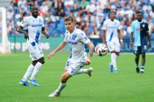 Paul Joly avec l'AJ Auxerre