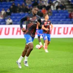 Geoffrey Kondogbia avec l'OM à Lyon