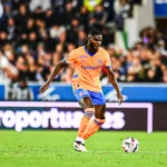 Lilian Brassier avec l'OM