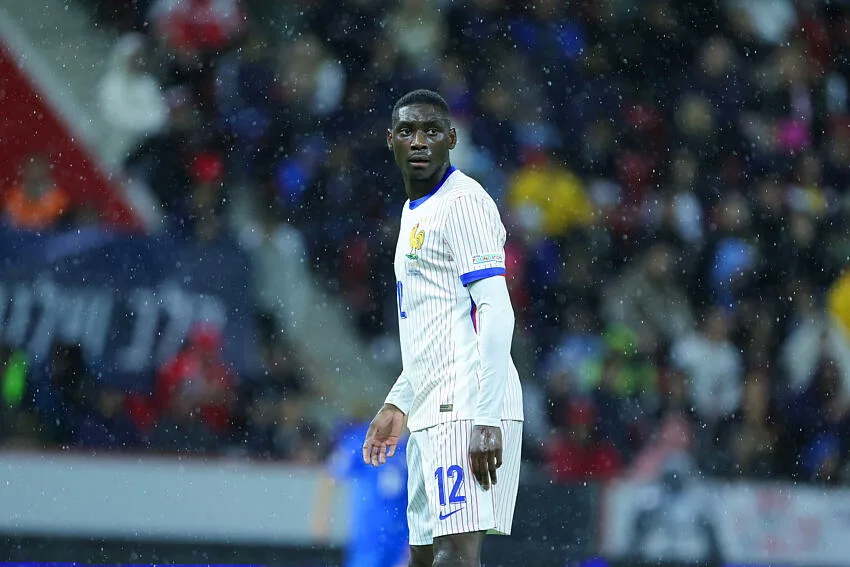 Randal Kolo Muani avec les Bleus en 2024