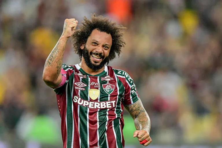 Marcelo avec Fluminense dans le championnat brésilien.