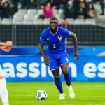 Upamecano avec les Bleus face à Israël.