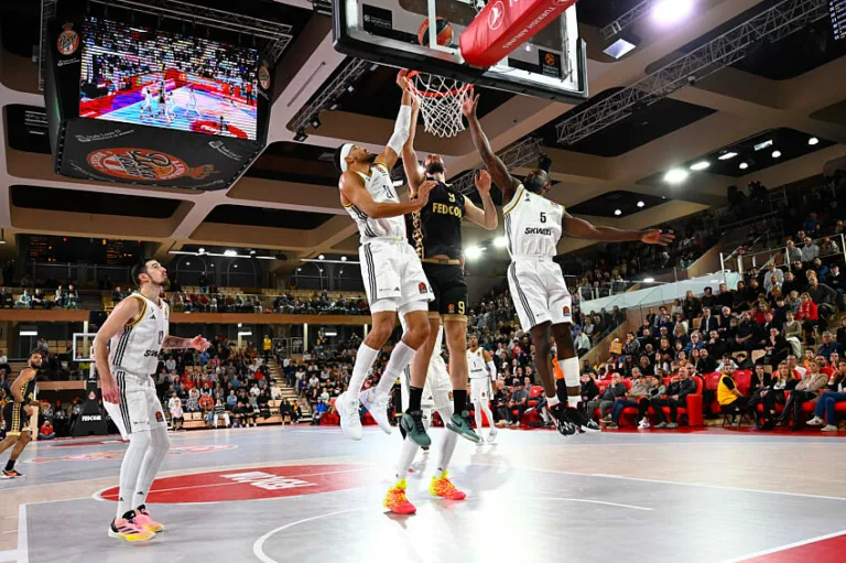 AS Monaco / ASVEL en Euroligue.