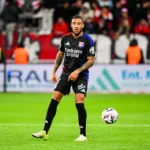 Corentin Tolisso avec l'OL