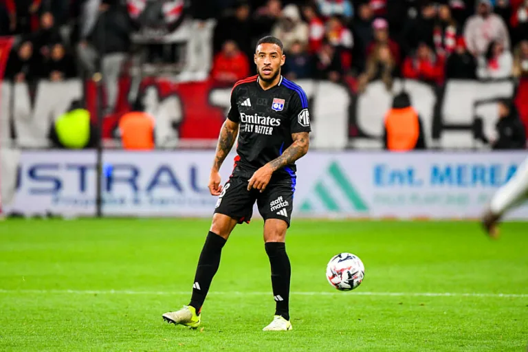 Corentin Tolisso avec l'OL