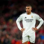 Kylian Mbappé lors de Liverpool / Real Madrid