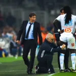 Rudi Garcia avec Bafetimbi Gomis