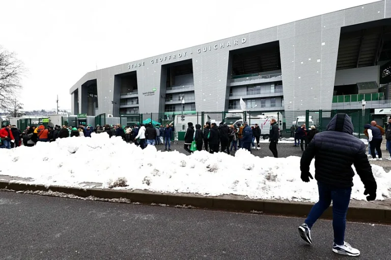 La neige pour ASSE / OM en 2022