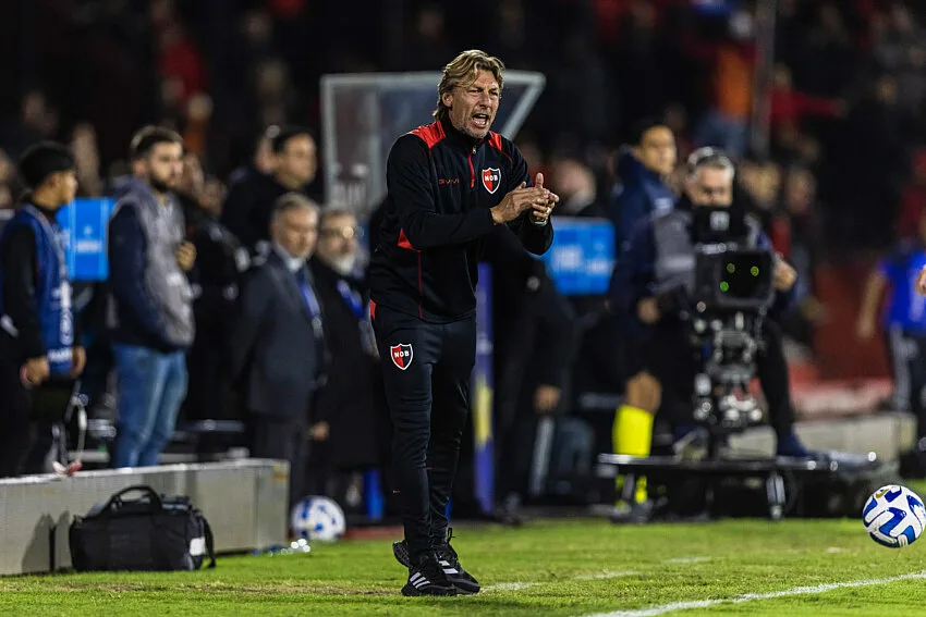 Gabriel Heinze avec les Newell's Old Boys en Argentine