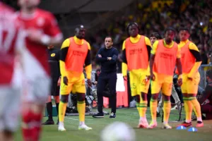 Pierre Aristouy avec le FC Nantes.