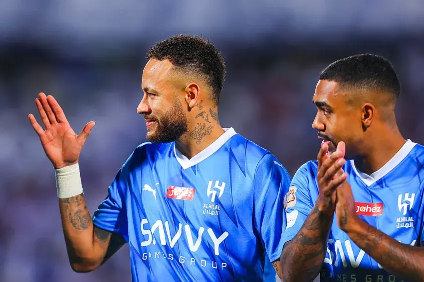 Neymar avec Al-Hilal