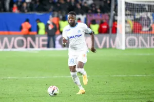 Chancel Mbemba avec l'OM