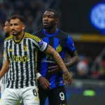 Danilo et Marcus Thuram lors d'Inter Milan / Juve