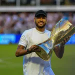 Neymar avec Santos