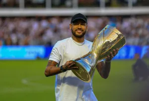 Neymar avec Santos