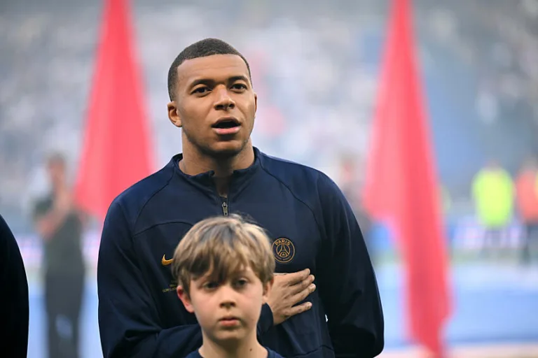 Kylian Mbappé avec le PSG