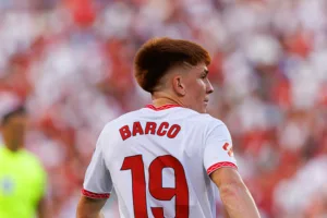 Valentin Barco avec le FC Séville