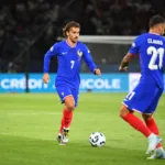 Griezmann avec les Bleus lors de France / Italie en septembre 2024