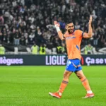 Neal Maupay lors d'OL / OM