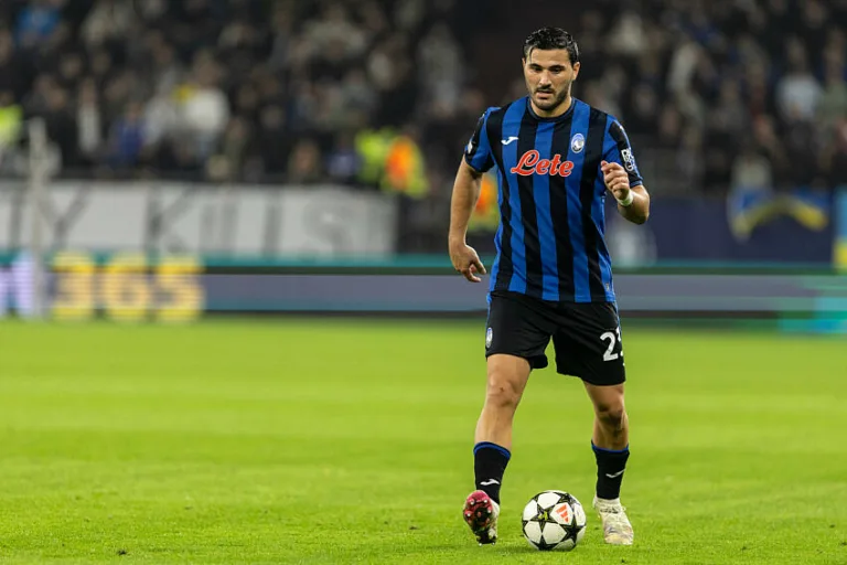 Sead Kolasinac avec l'Atalanta Bergame