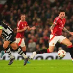 Victor Lindelöf lors de Manchester United / PAOK