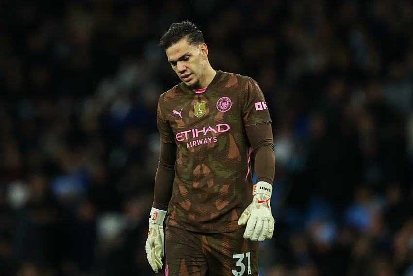 Ederson avec Manchester City