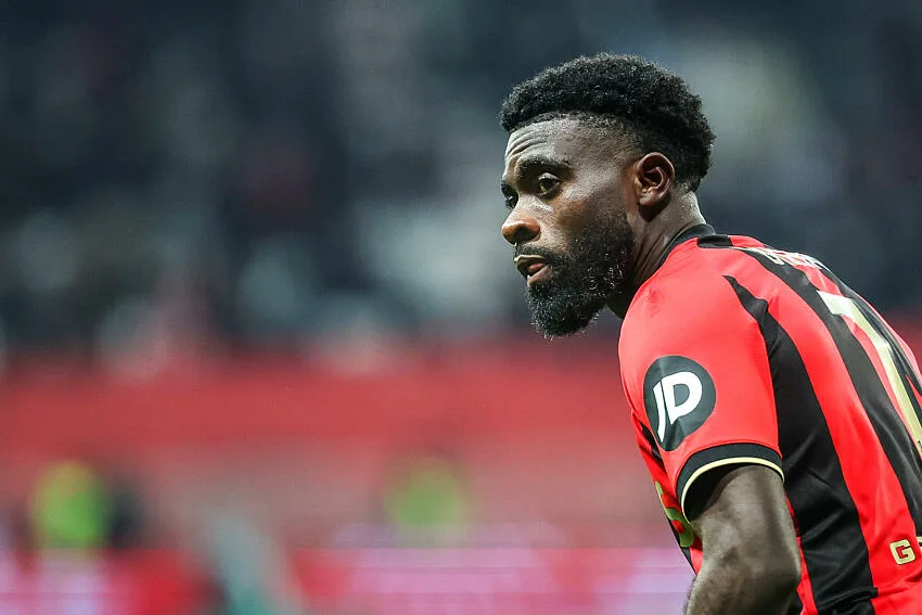 Jérémie Boga avec l'OGC Nice