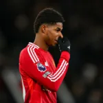 Marcus Rashford avec Manchester United