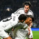 Kylian Mbappé avec le Real Madrid contre Bergame