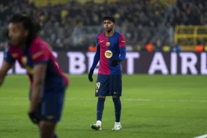 Lamine Yamal avec le Barça