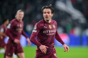 Jack Grealish avec Manchester City en LDC