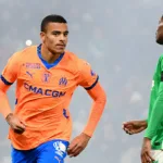 Mason Greenwood célèbre avec l'OM contre l'ASSE en Ligue 1