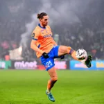 Adrien Rabiot avec l'OM à Saint-Etienne