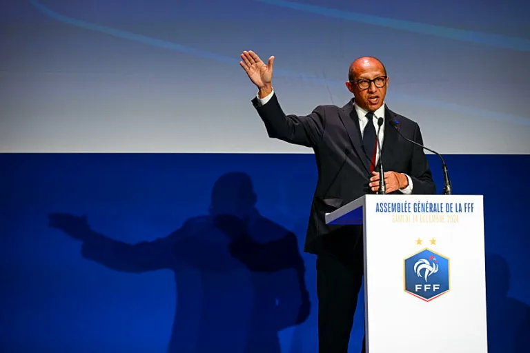 Philippe Diallo, président de la FFF