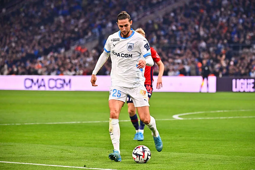 Adrien Rabiot avec l'OM