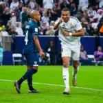 Kylian Mbappé avec le Real Madrid contre Pachuca