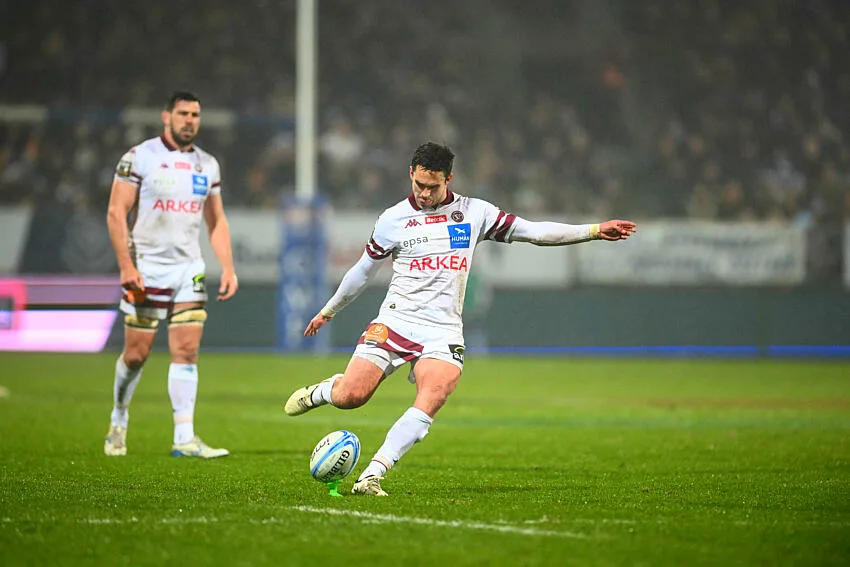 Joey Carbery avec l'UBB