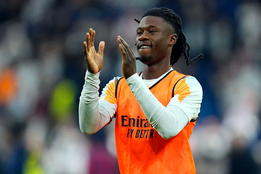 Eduardo Camavinga avec le Real Madrid