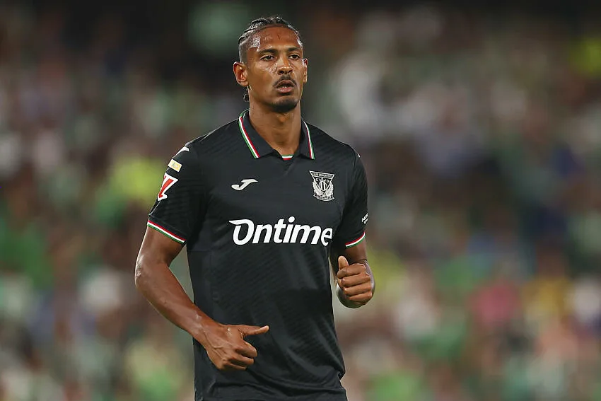 Sebastien Haller avec le CD Leganés contre le Betis Séville