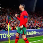 Cristiano Ronaldo avec le Portugal lors de l'UEFA Nations League