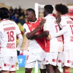 Eliot Matazo avec l'AS Monaco contre le TFC