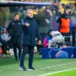 Hansi Flick avec le Barça à Dortmund