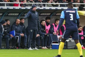 Didier Digard lors Stade Brochin / Le Havre