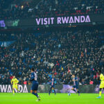 Affichage Visit Rwanda en 2019 au Parc des Princes