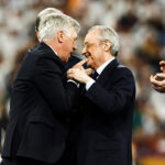 Carlo Ancelotti et Florentino Pérez