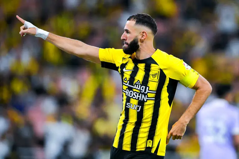Karim Benzema avec Al-Ittihad