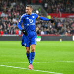 Jamie Vardy avec Leicester City