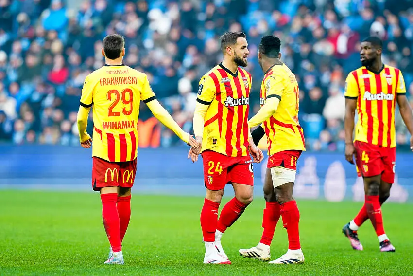 Jonathan Gradit avec le RC Lens au Havre